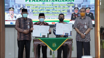 Kejaksaan Bangun Sekolah Tinggi Hukum di Jambi, Pemprov Hibahkan Tanah